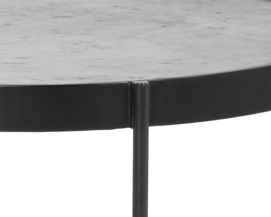 Willem End Table - White Marble by Sunpan