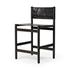 Kena Stool In Sonoma Black In Counter by FOUR HANDS