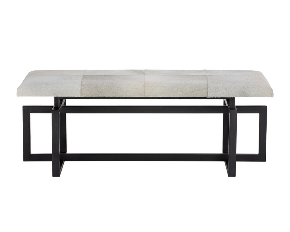 Pilar Bench - Grey by Sunpan