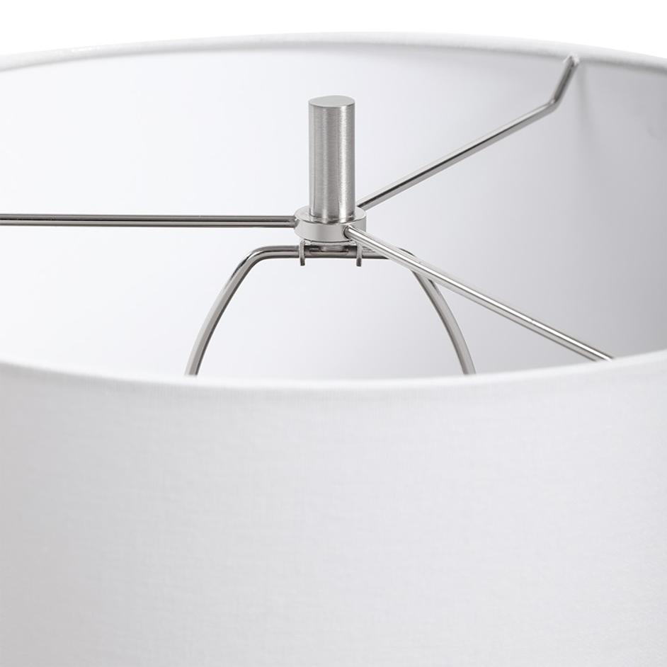 Waves Blue & White Table Lamp by Uttermost