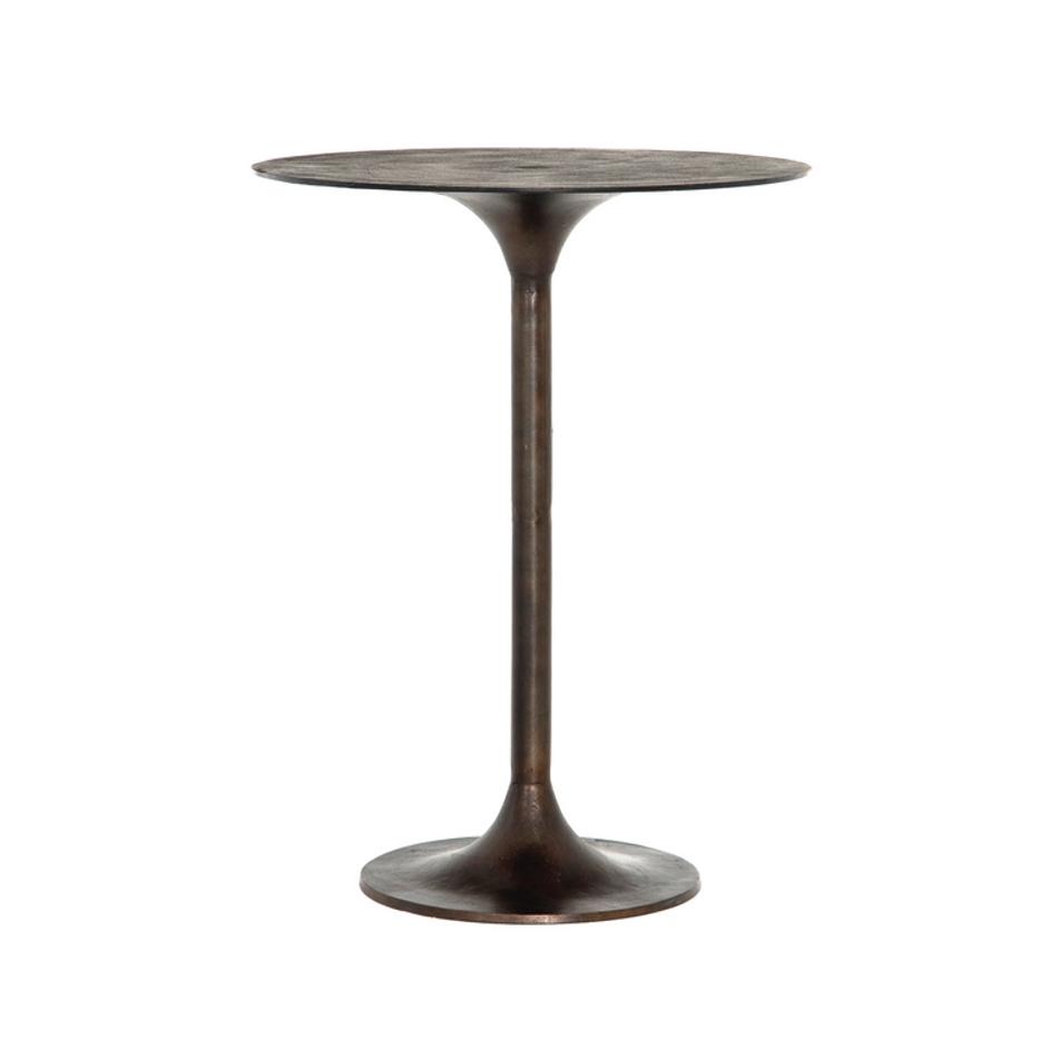 Simone Bar Table-Antique Rust by FOUR HANDS
