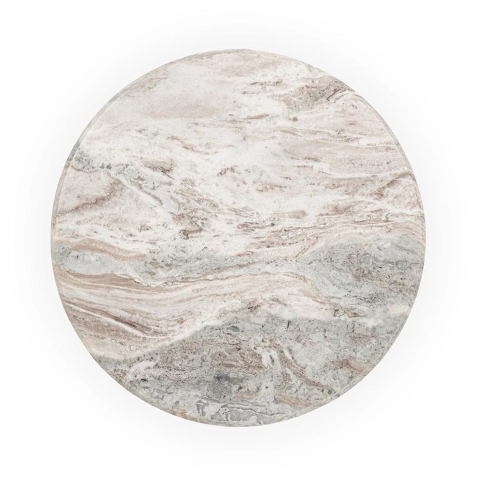 Nordens Marble Round Coffee Table by Classic Home