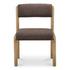 April Dining Chair Deep Brown-Set Of Two by Moes Home