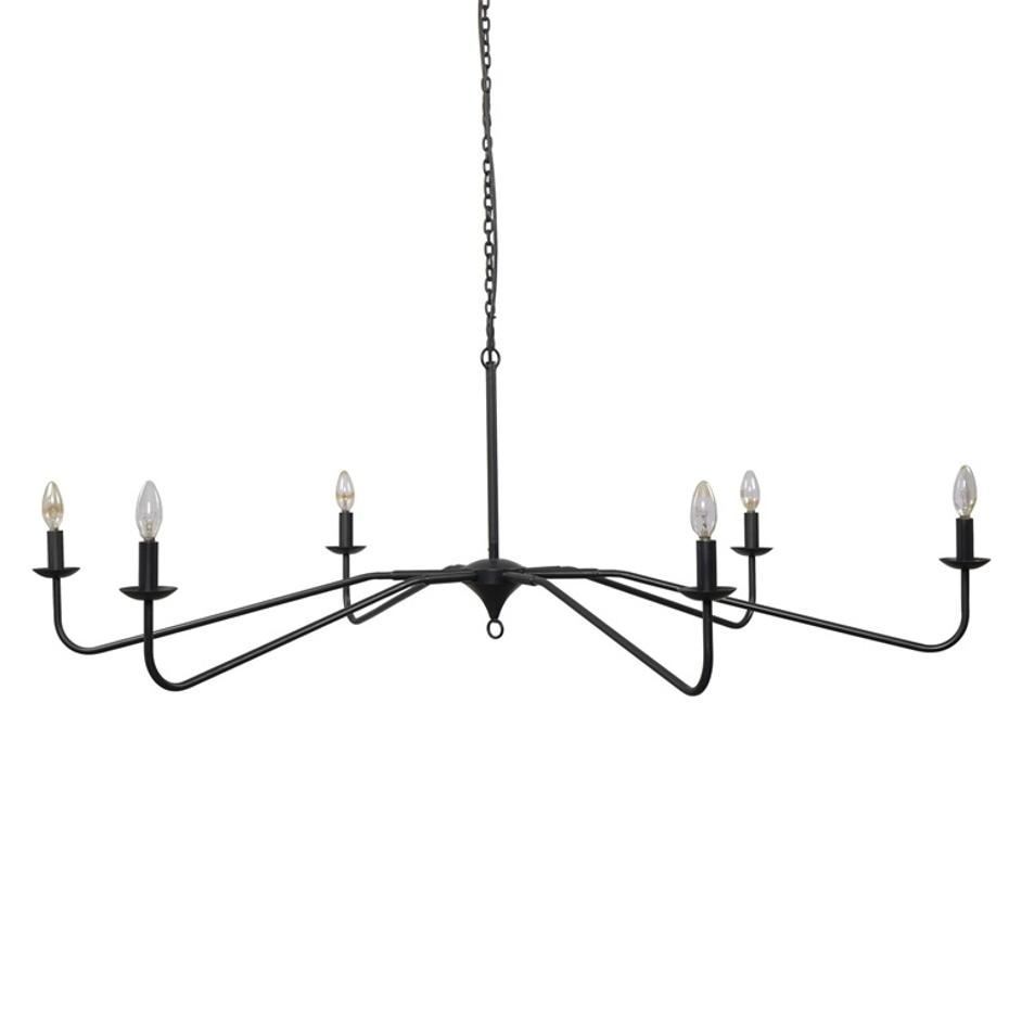 Edlyn Chandelier - Antiqued Iron by Four Hands