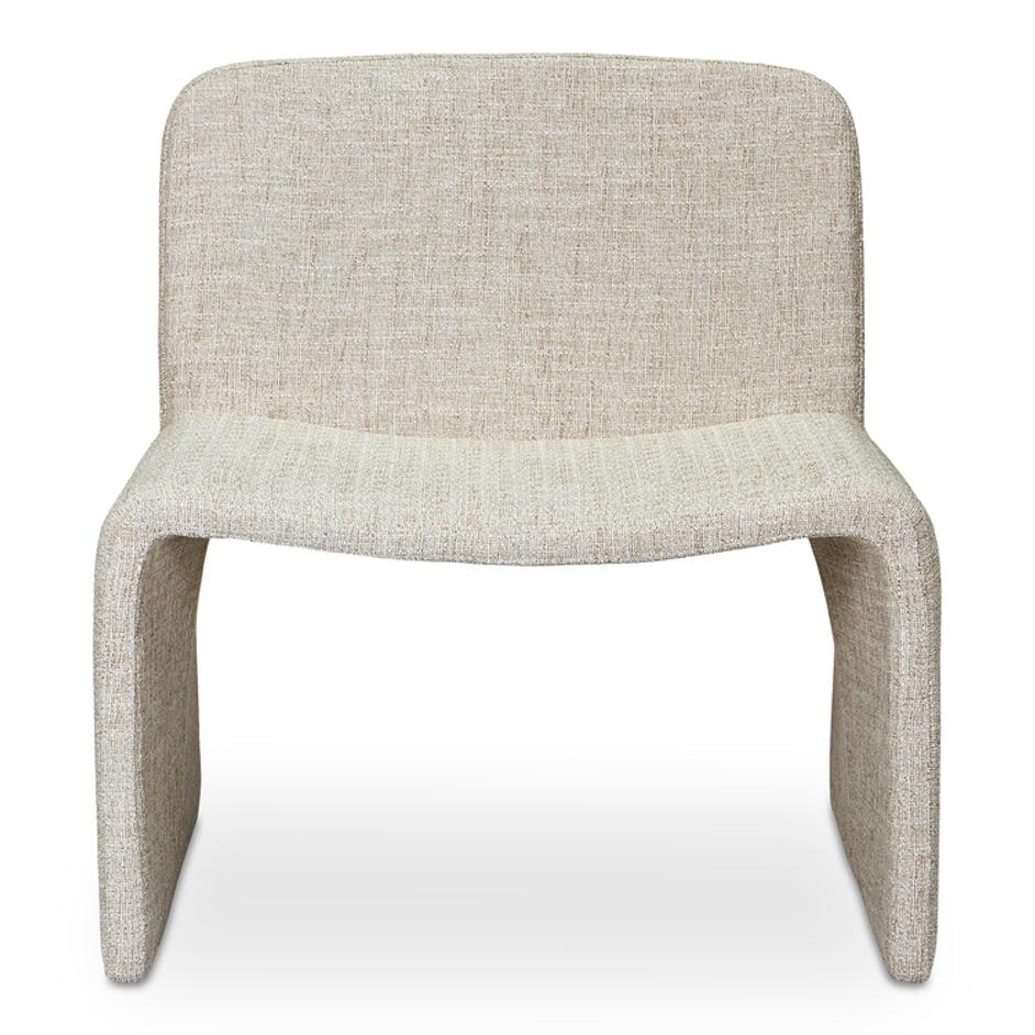 Ella Accent Chair Heather Beige by Moes Home