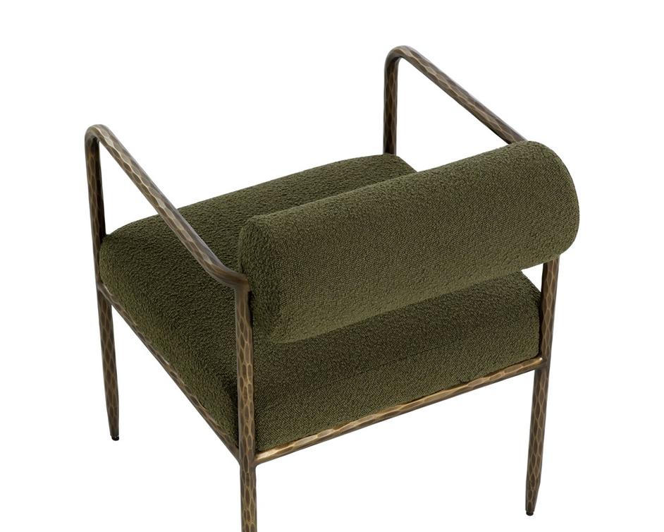 AJANI DINING ARMCHAIR - COPENHAGEN OLIVE by Sunpan