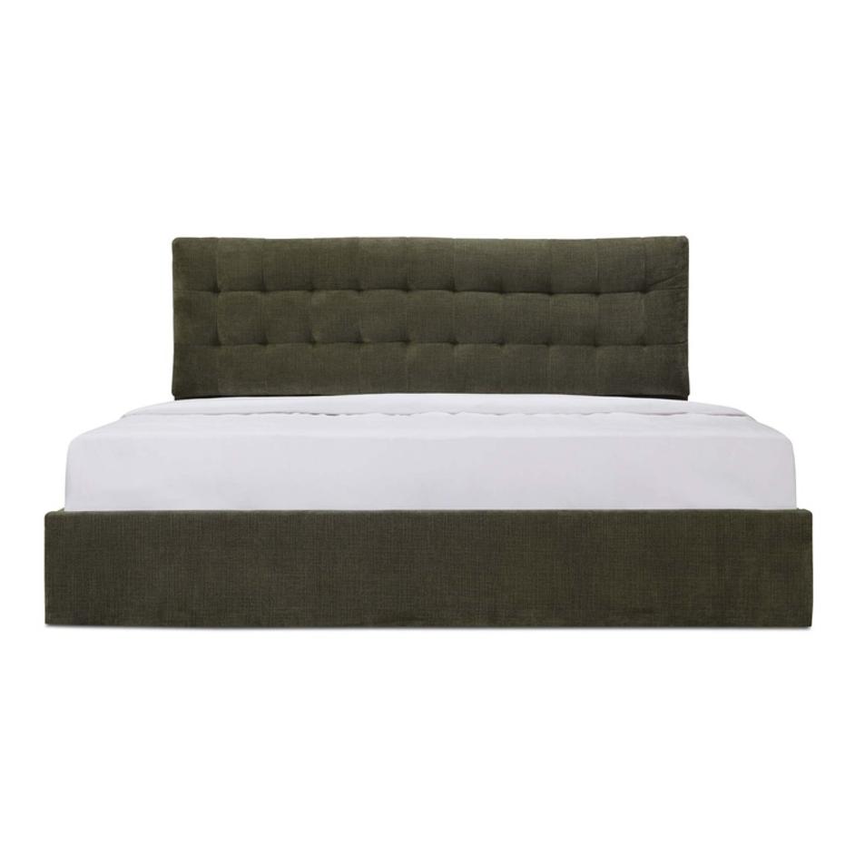 Sebastion Queen Storage Bed Green by Moes Home