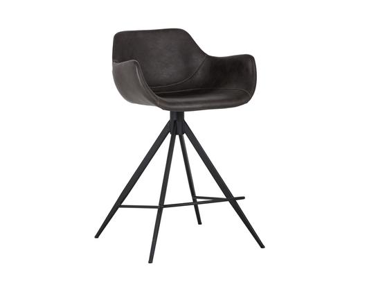 Owen Swivel Counter Stool - Town Grey by Sunpan