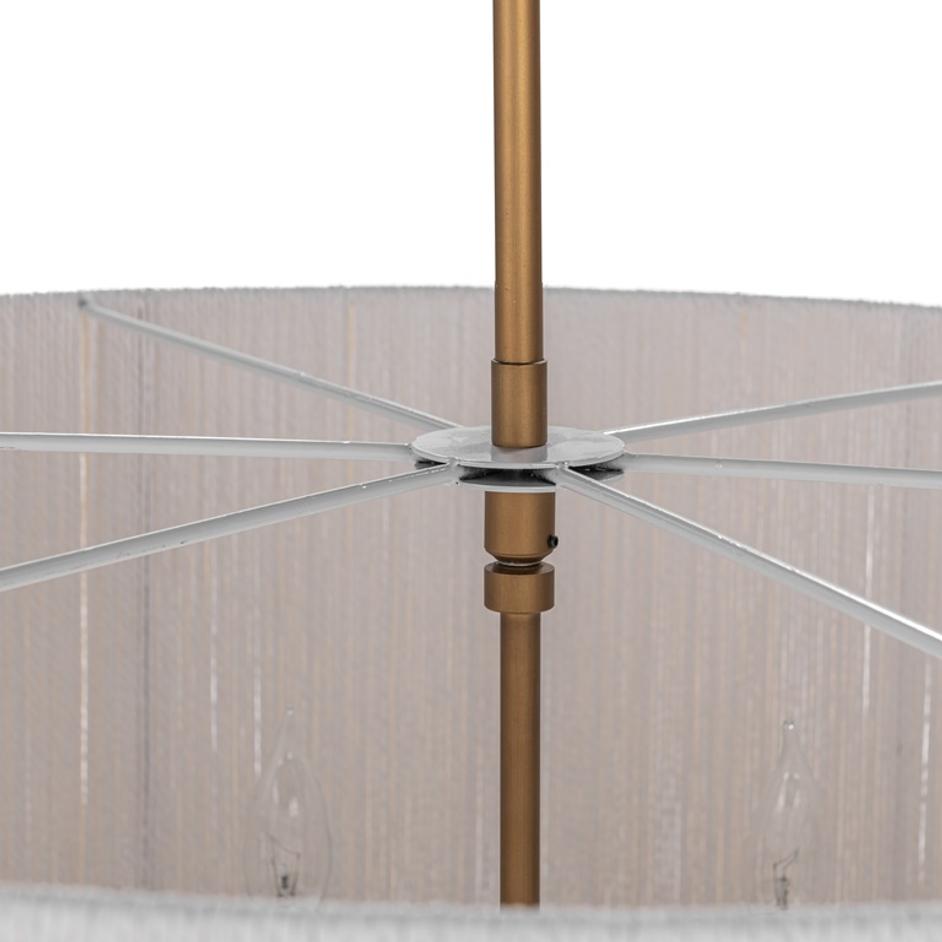 Allyn Pendant White/Gold by Classic Home