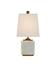 Annelore Table Lamp In White & Antique Brass by Currey & Company