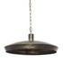 Eldon Pendant In Hammered Dark Antique Brass And Dark Antique Brass by Four Hands