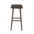 Union Saddle Bar Stool-Dist Black by FOUR HANDS