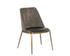 Dover Dining Chair - Bravo Portabella / Sparrow Grey by Sunpan