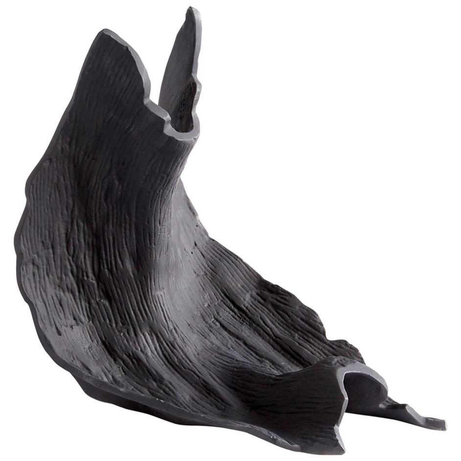 Pinely Tray In Matte Black by Cyan Design