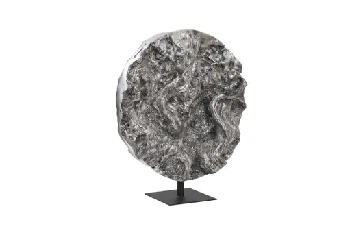 Cast Root Silver Standing Sculpture by PHILLIPS COLLECTION