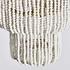 Amanda Beaded Chandelier White by Classic Home