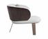 GARRY LOUNGE CHAIR - SAN REMO WINTER CLOUD / MEG ASH by Sunpan