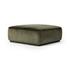 Sinclair Square Ottoman-36" In Surrey Olive-Sienna Brown by Four Hands