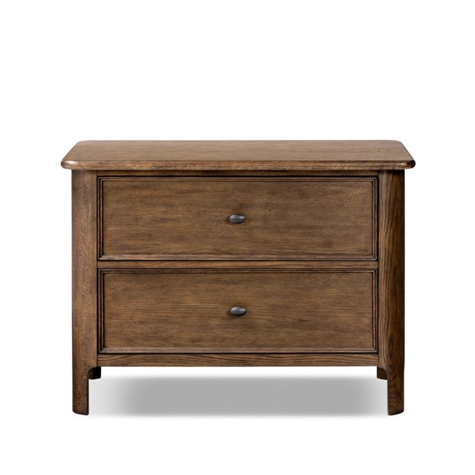 Russ Nightstand - Aged Oak by Four Hands