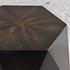 Volker Black Geometric Accent Table by Uttermost