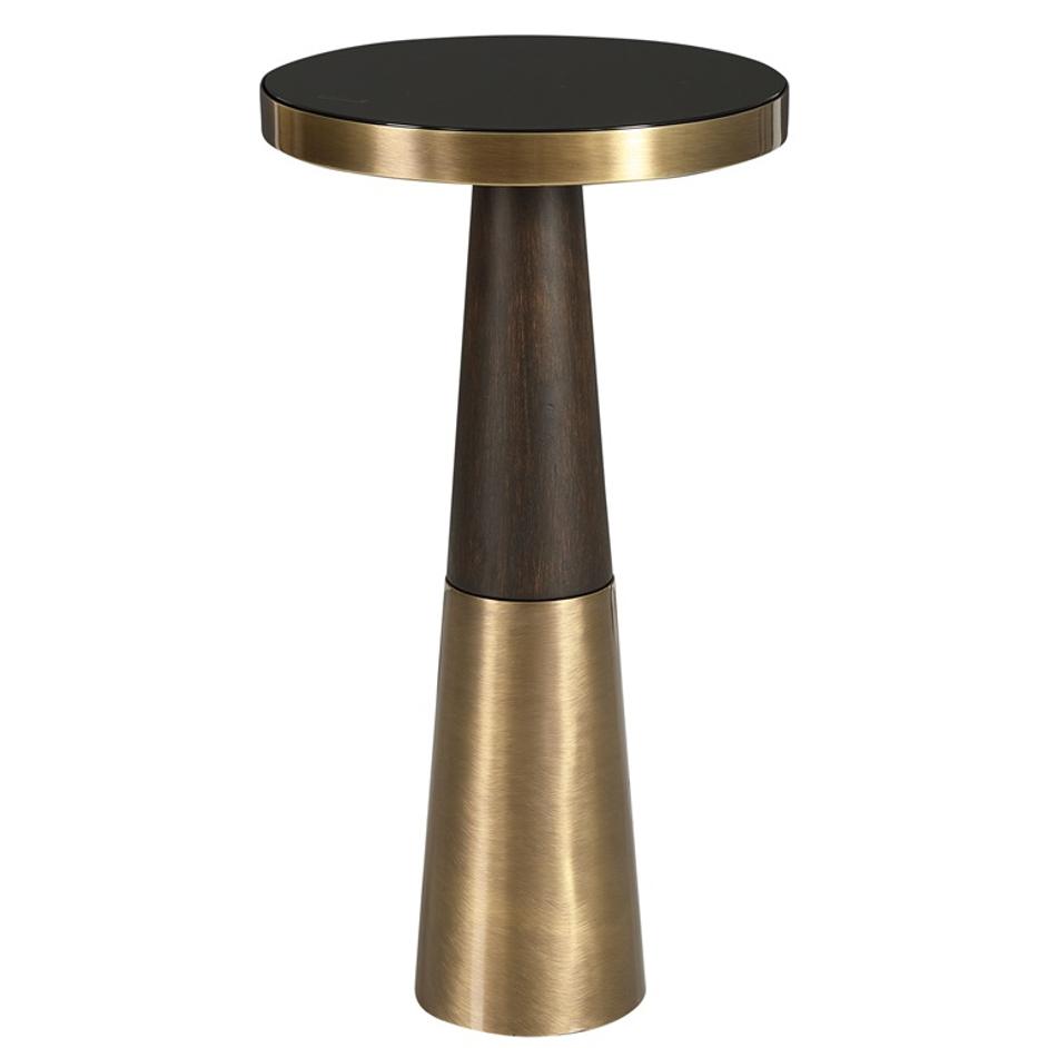 Fortier Black Accent Table by Uttermost
