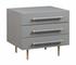 Trident Grey Nightstand by tov furniture