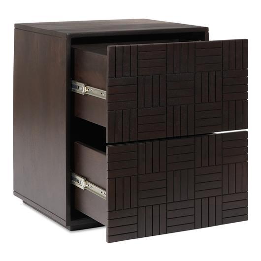 Denman Nightstand Dark Brown by Moes Home