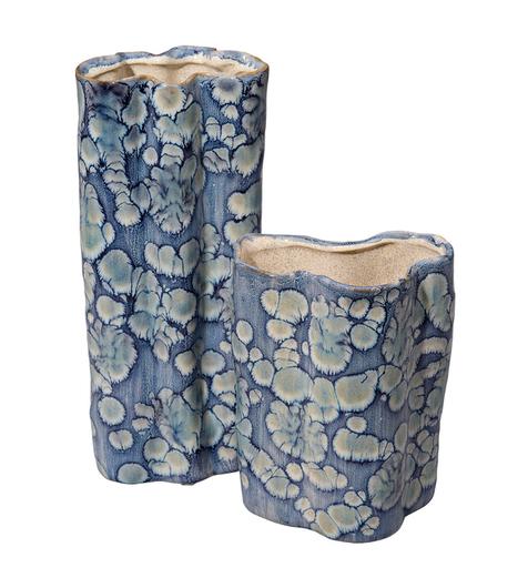 Cloud Ceramic Decorative Set of 2 Vases by Jamie Young