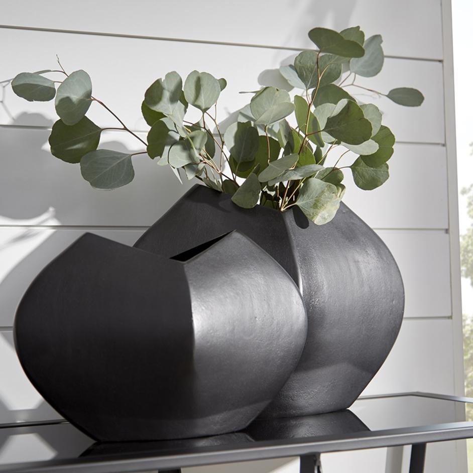 Small Adelaide Vase in Bronze by Cyan Design