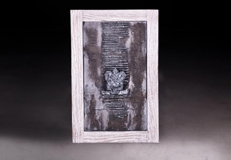 Ganesha Head Lava Relief by PHILLIPS COLLECTION