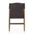 Lulu Armless Dining Chair In Espresso Leather by FOUR HANDS