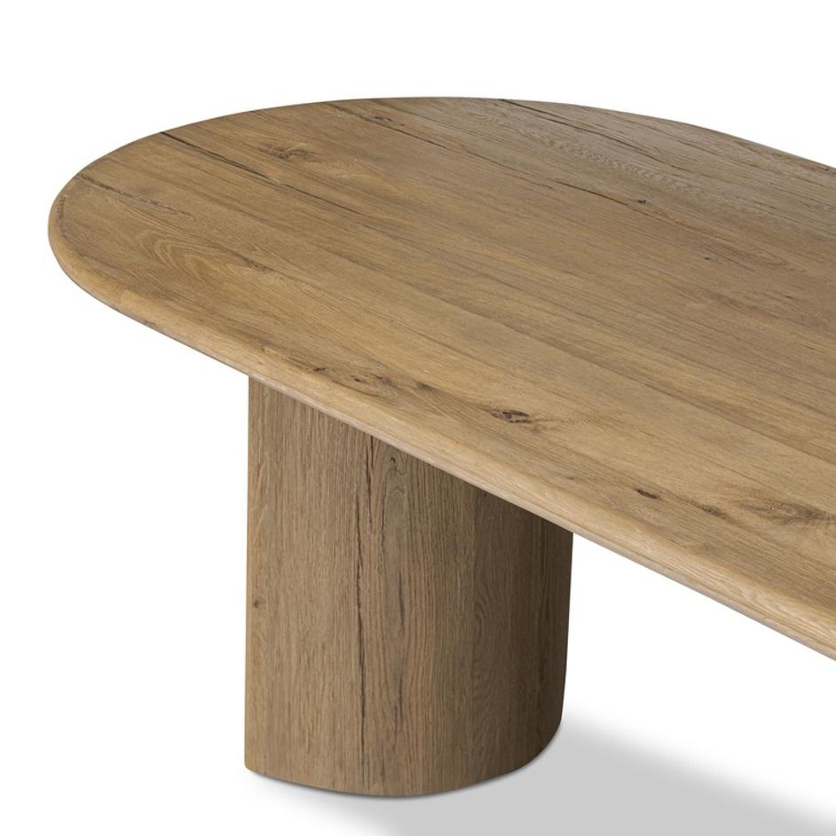 Paden Dining Table - Worn Oak Veneer by Four Hands