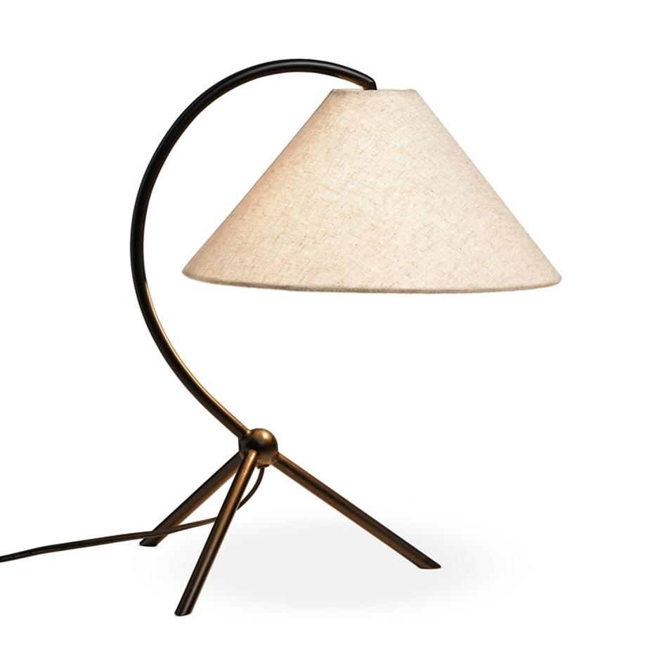 Emile Table Lamp - Matte Black by Four Hands