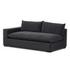 Grant Sectional In Crypton Henry Charcoal And Espresso by Four Hands