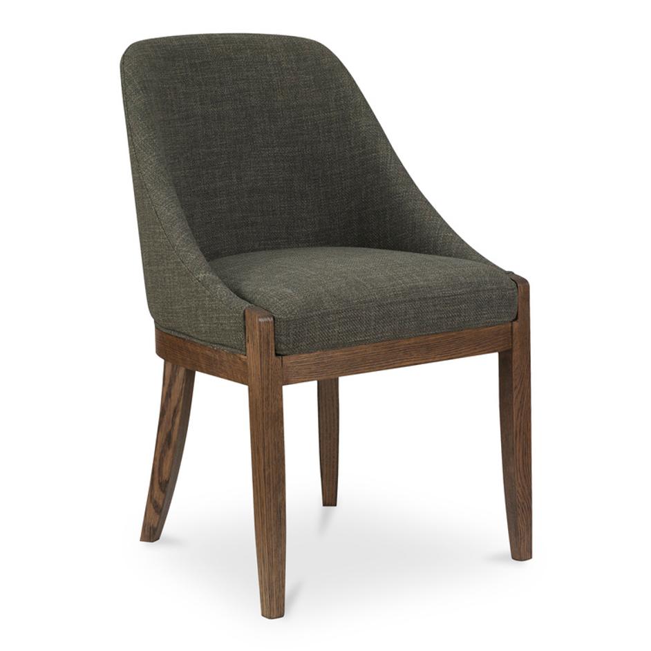 Edward Dining Chair Heather Green by Moes Home