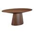 OTAGO OVAL DINING TABLE WALNUT by Moes Home