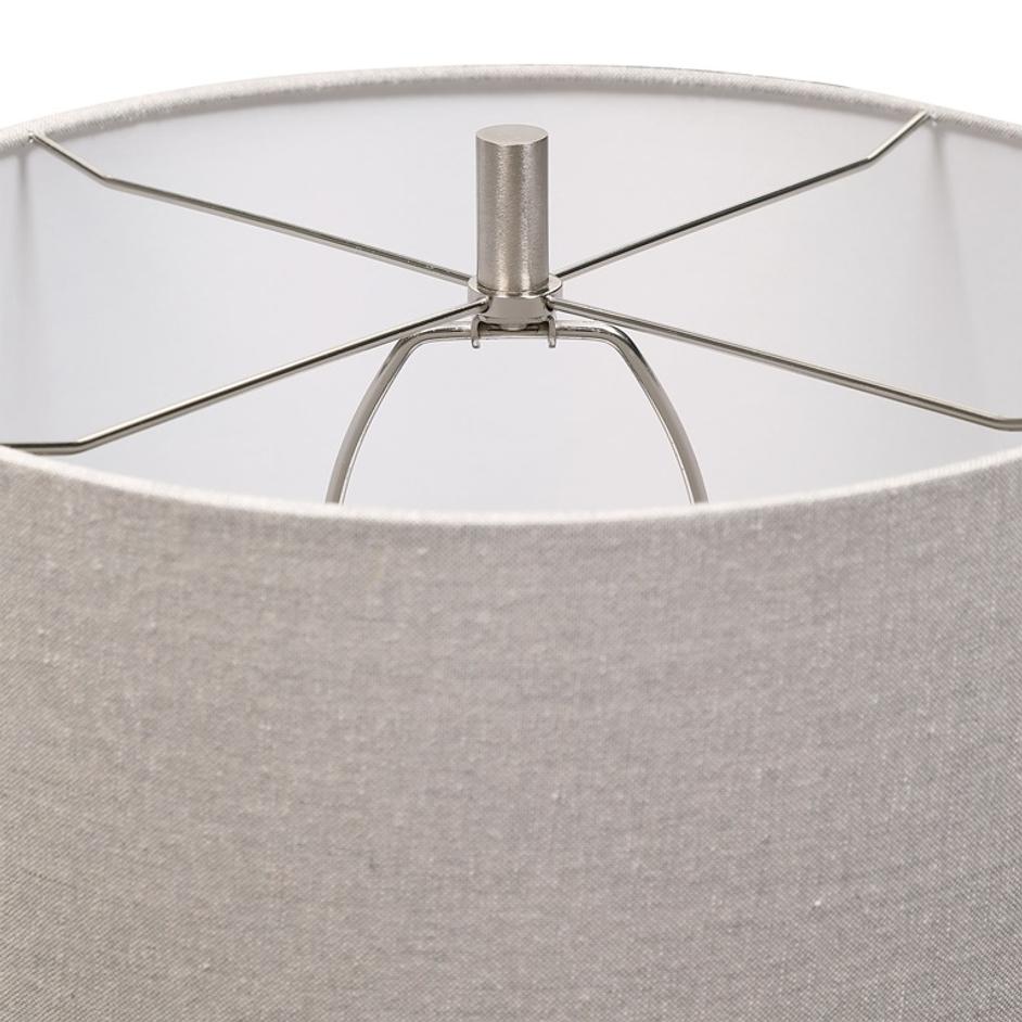 Comanche White Crackle Table Lamp by Uttermost