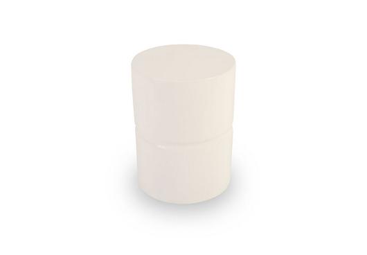Stacked Stool, Gel Coat White by PHILLIPS COLLECTION