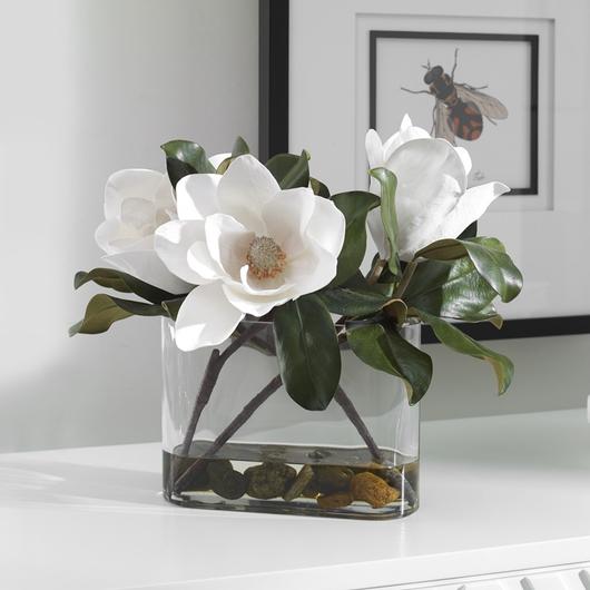 Middleton Magnolia Flower Centerpiece by Uttermost