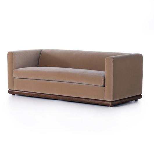 Elizabeth Sofa In 82" In Surrey Taupe by FOUR HANDS