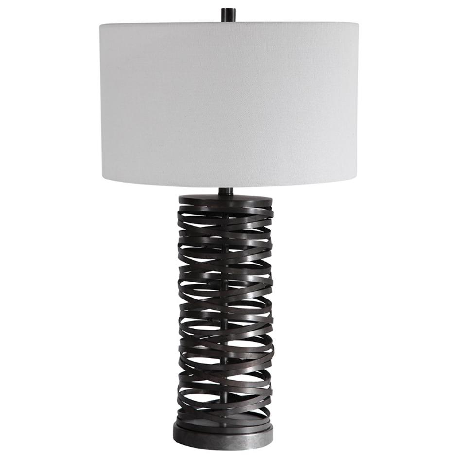 Alita Rust Black Table Lamp by Uttermost