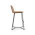 Morgan Bar Chair, Hand Washed Taupe by Home Trends & Design