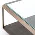 Shagreen Shadow Box Coffee Table-Brass by FOUR HANDS