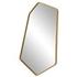Linneah Large Gold Mirror by Uttermost