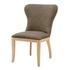 Dorsey Fabric Dining Side Chair, Pasadena Taupe by New Pacific Direct