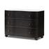Tiago Marble Chest - Distressed Black by Four Hands