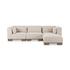 June Lounge Modular Sectional Oatmeal by Moes Home