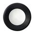 Paddock Bamboo Round Wall Mirror, Black by Jamie Young