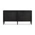Toulouse 6 Drawer Dresser In Dstrssd Black by FOUR HANDS