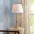 Revolution Wood Table Lamp with Linen Shade, Natural by Jamie Young
